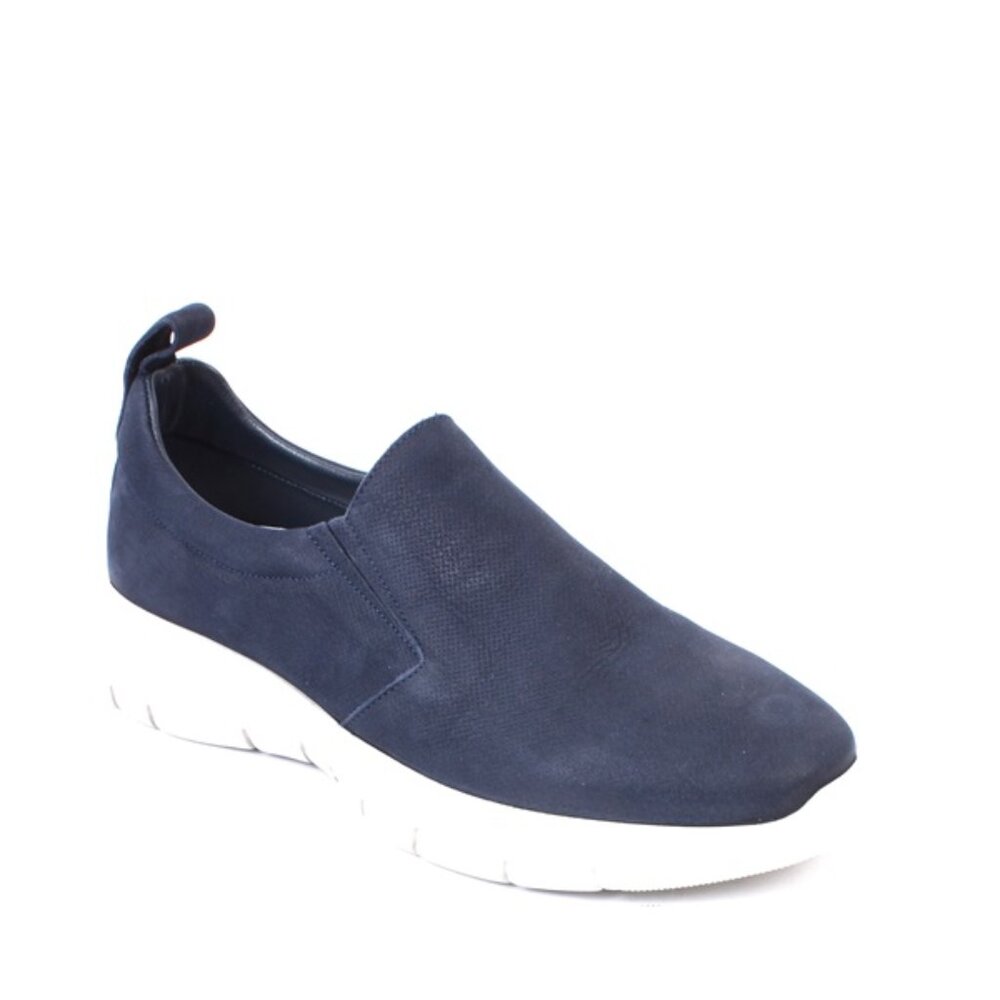Frau 2499 Men Blue Ultra Suede Fabric XL Sneakers Shoes
